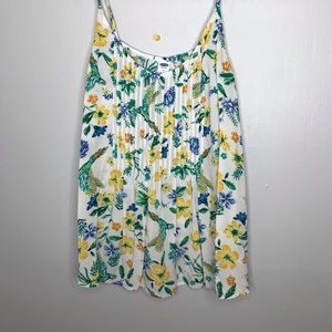 Women’s floral tank top
